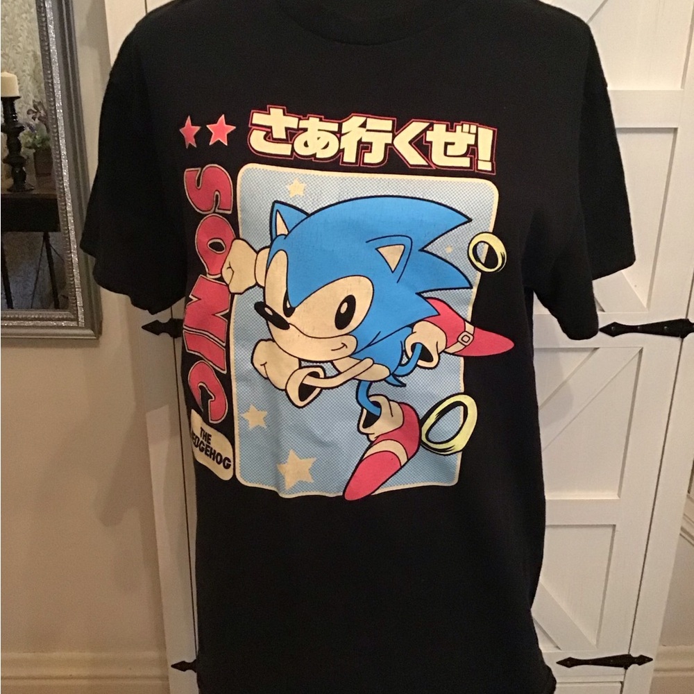 Sonic the Hedgehog Black T-Shirt
